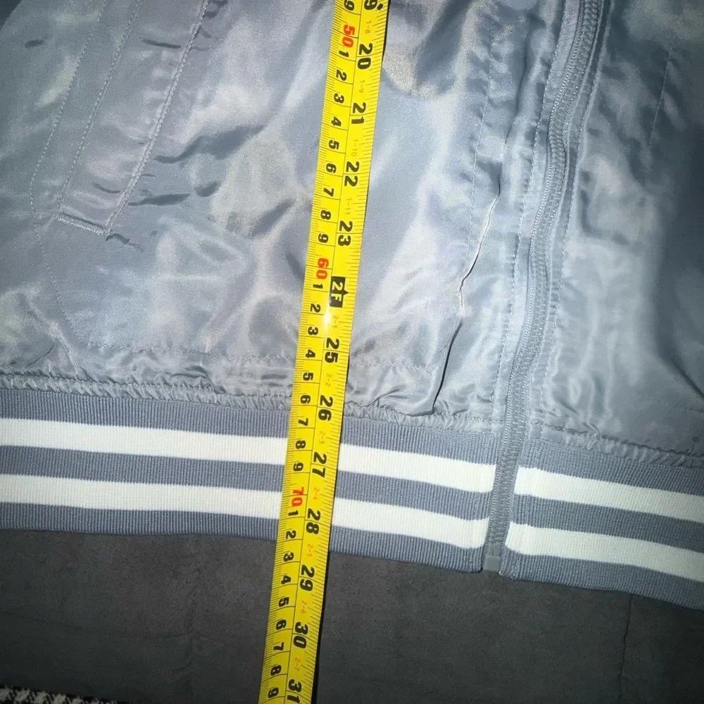 Champion Men's Silver Varsity Lightweight Jacket size XL - Picture 8 of 10